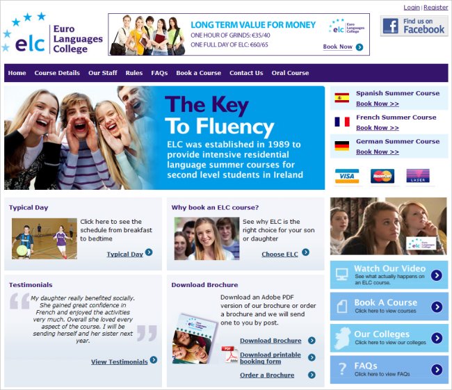 Online enrollment software